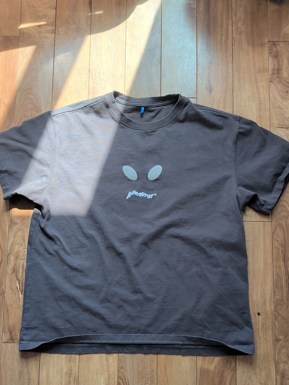 Unisex Ader Error Dark Grey T-shirt